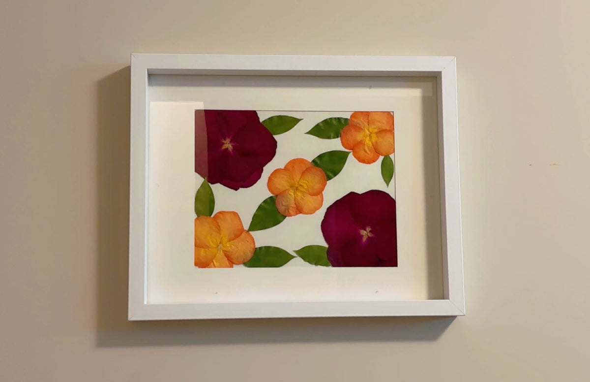 Pressed Floral Frame Keepsake deposit | Archival Bridal Bouquet Preservation