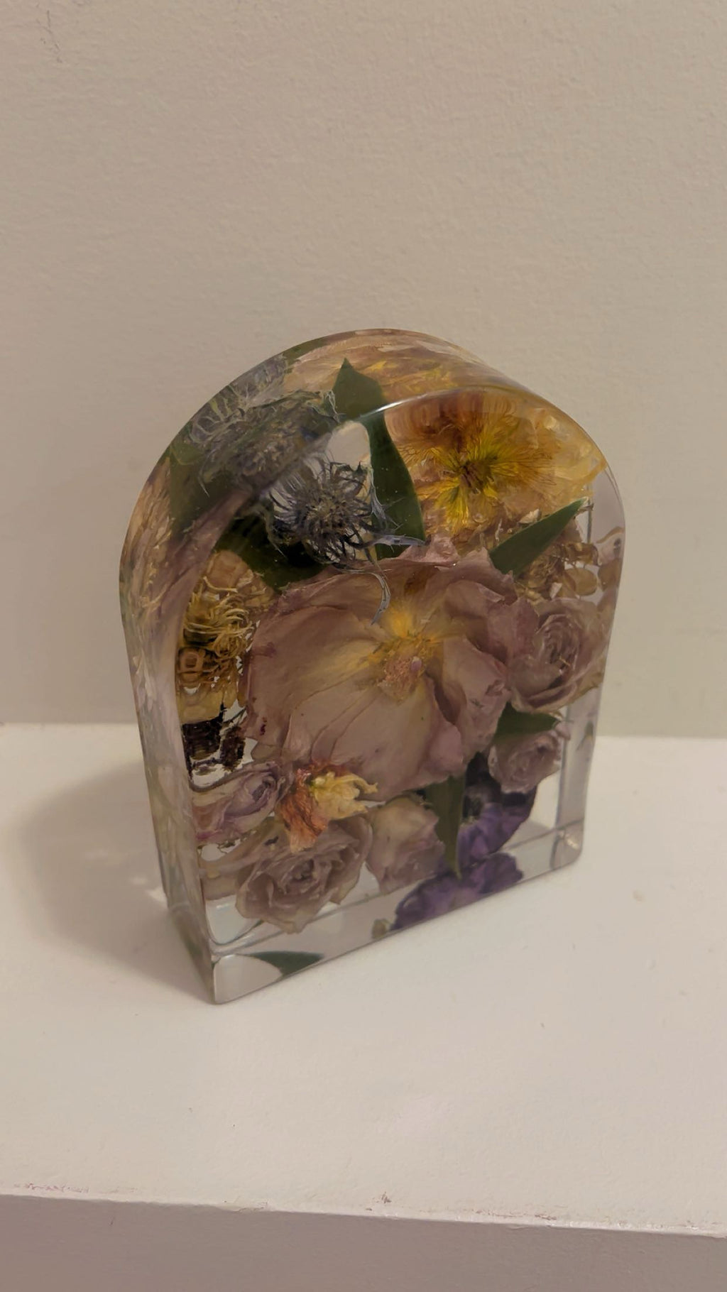 Resin Arch - Preserve your wedding bouquets into beautiful Arch shape (Two sizes available)