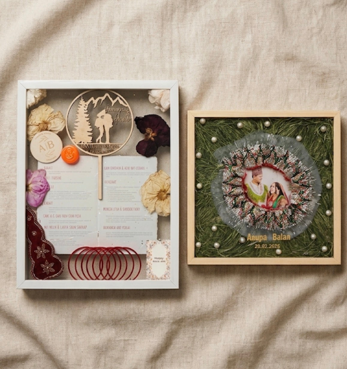 Resin Chooda & Kalire Preservation – Punjabi Bridal Wedding Keepsake