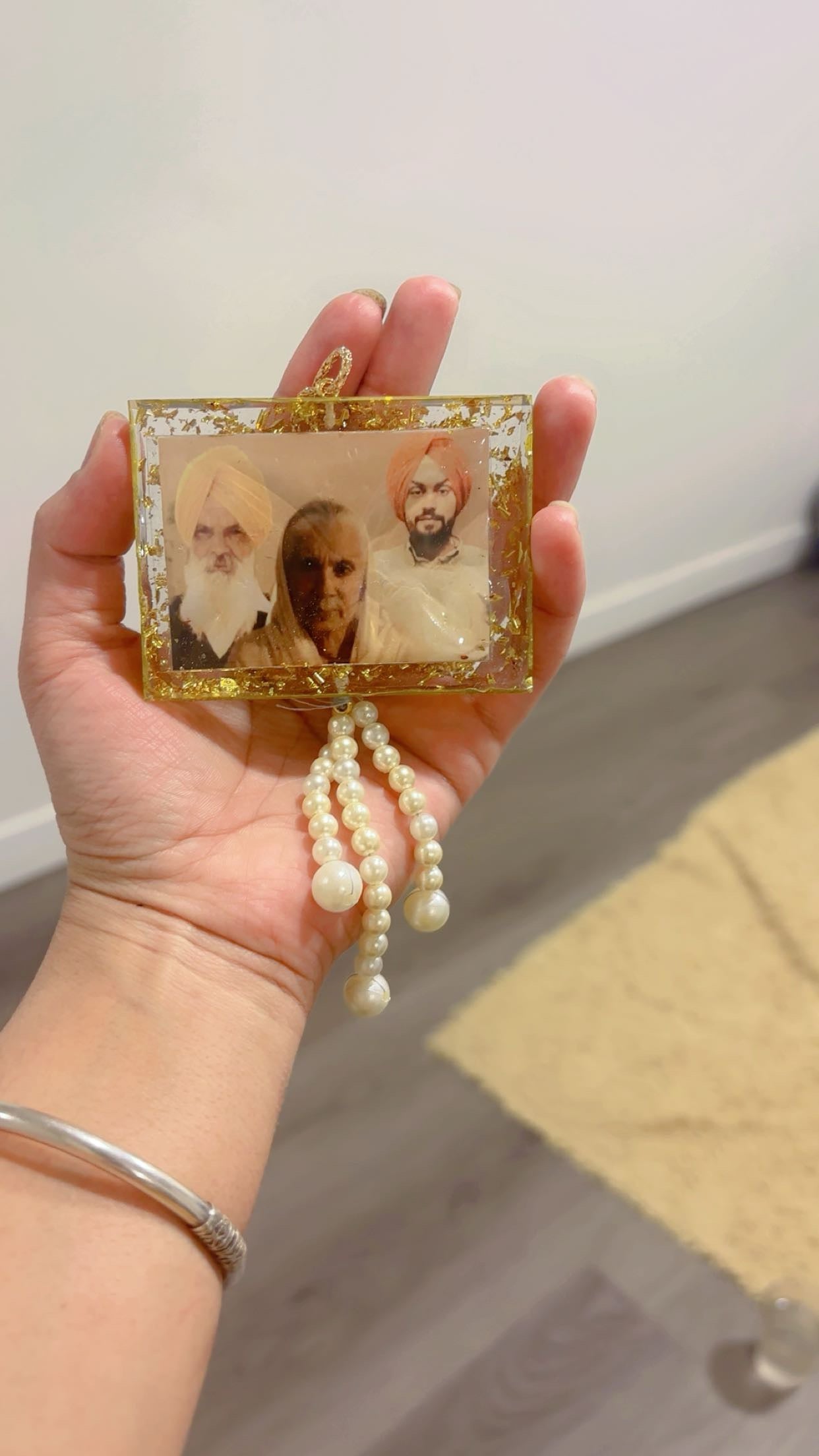 Resin Art Car Hanging Gift for Boyfriend, Brother & Husband | Handmade Car Decor