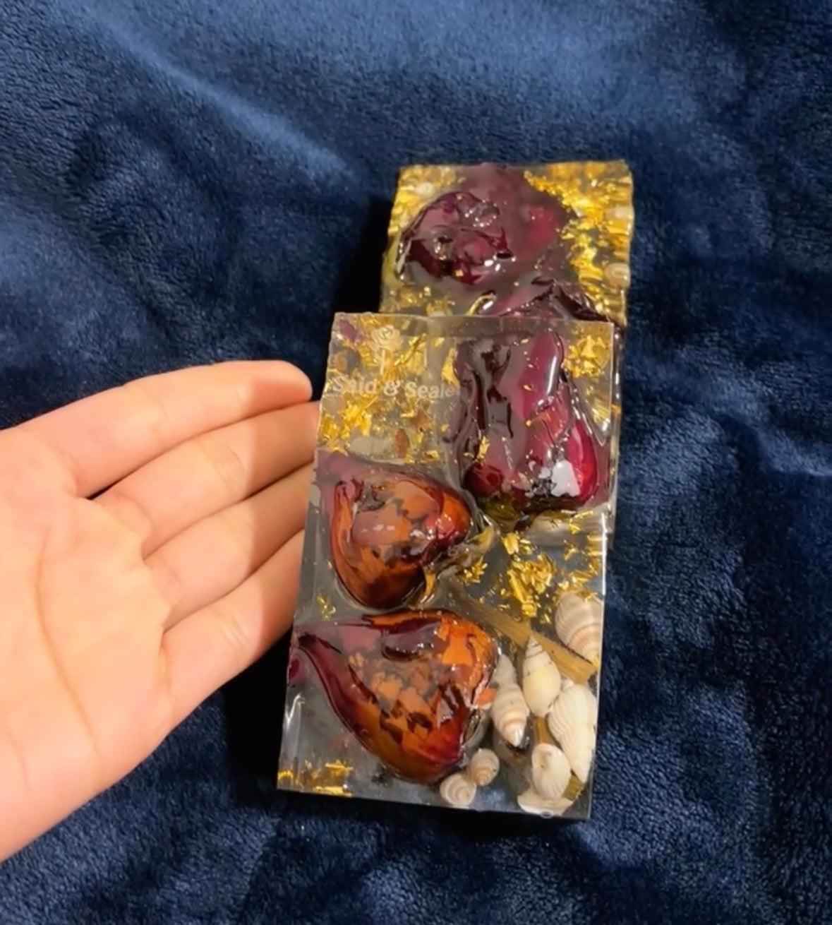 Resin Flower Preservation Mini Blocks – Preserve Real Flowers in Clear Resin Keepsake