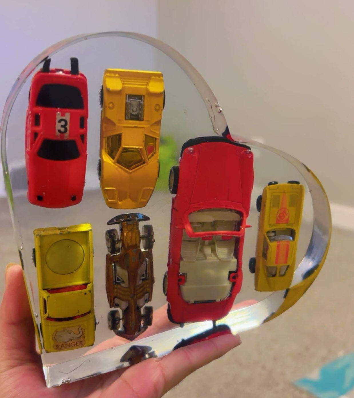 Wedding Flower Preservation Resin – Custom Heart Keepsake