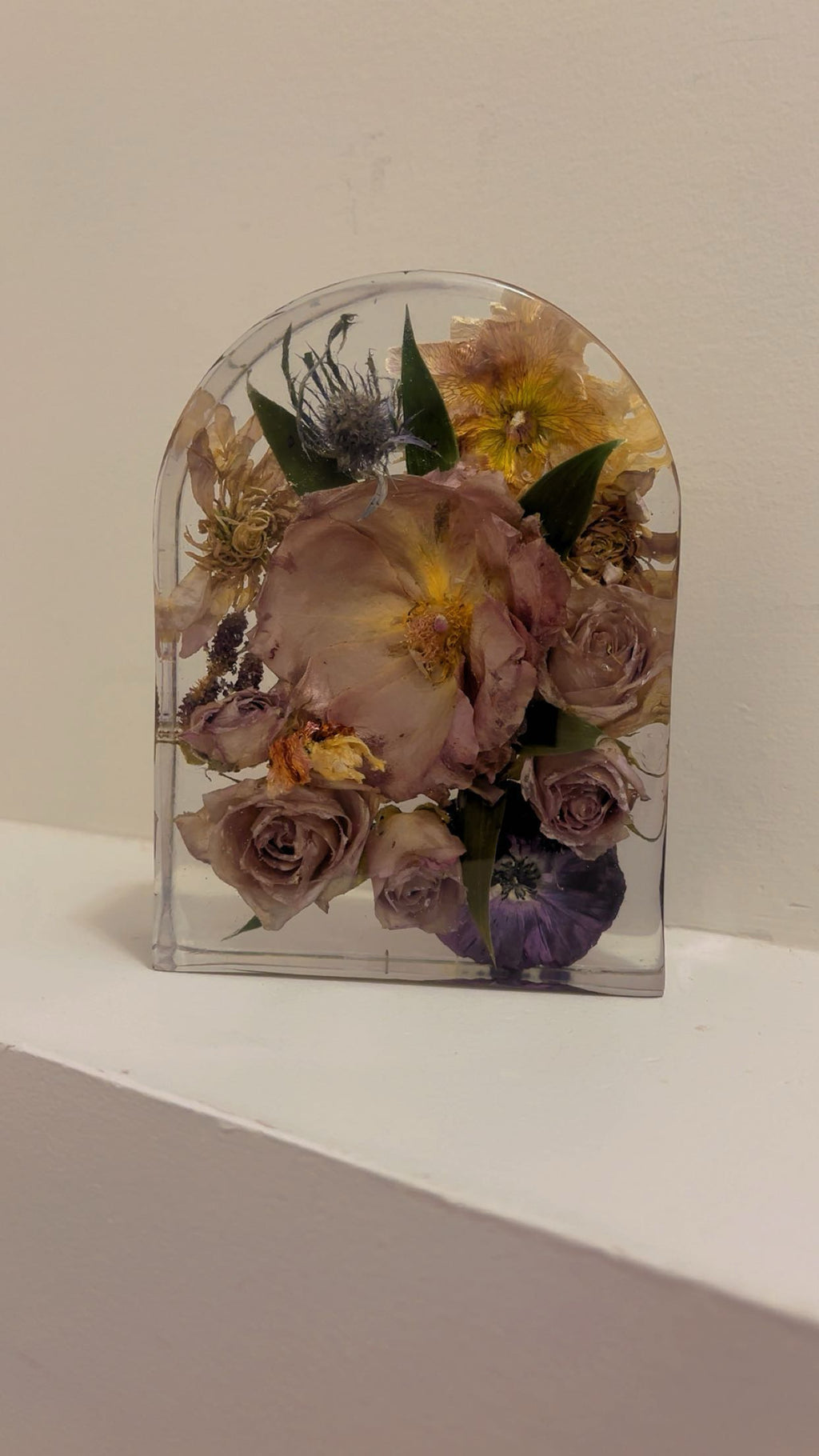 Resin Arch - Preserve your wedding bouquets into beautiful Arch shape (Two sizes available)