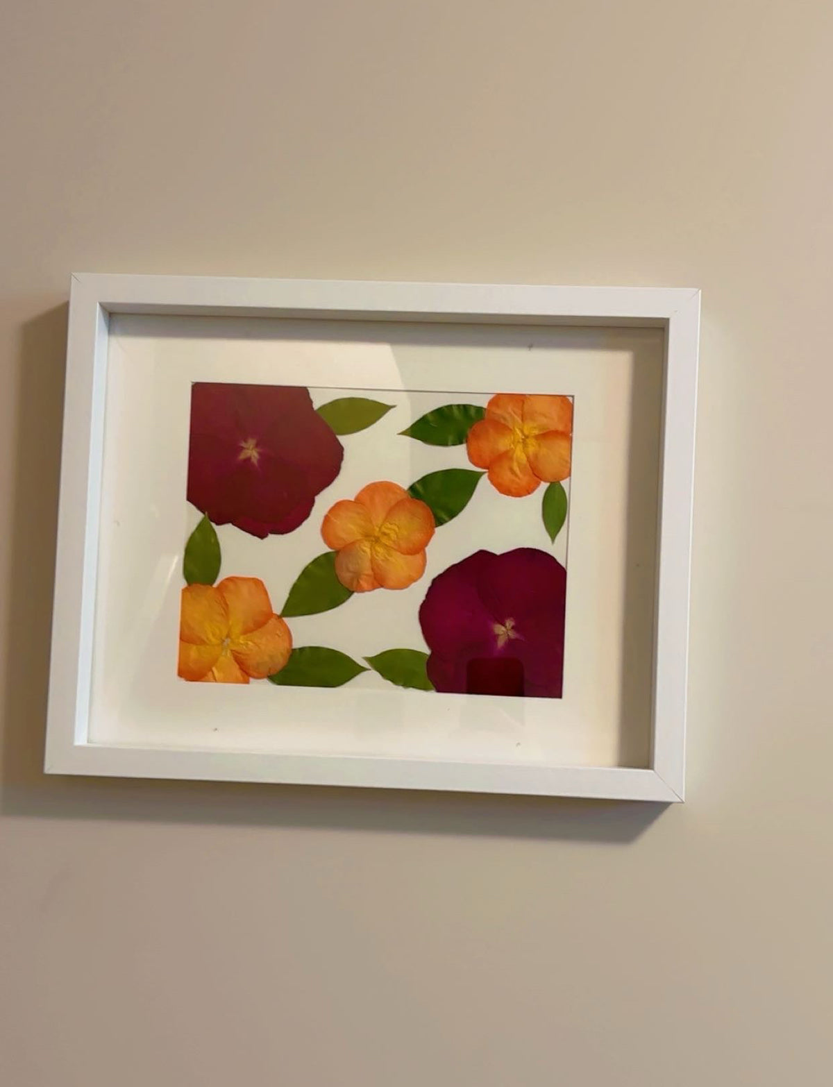Pressed Floral Frame Keepsake deposit | Archival Bridal Bouquet Preservation