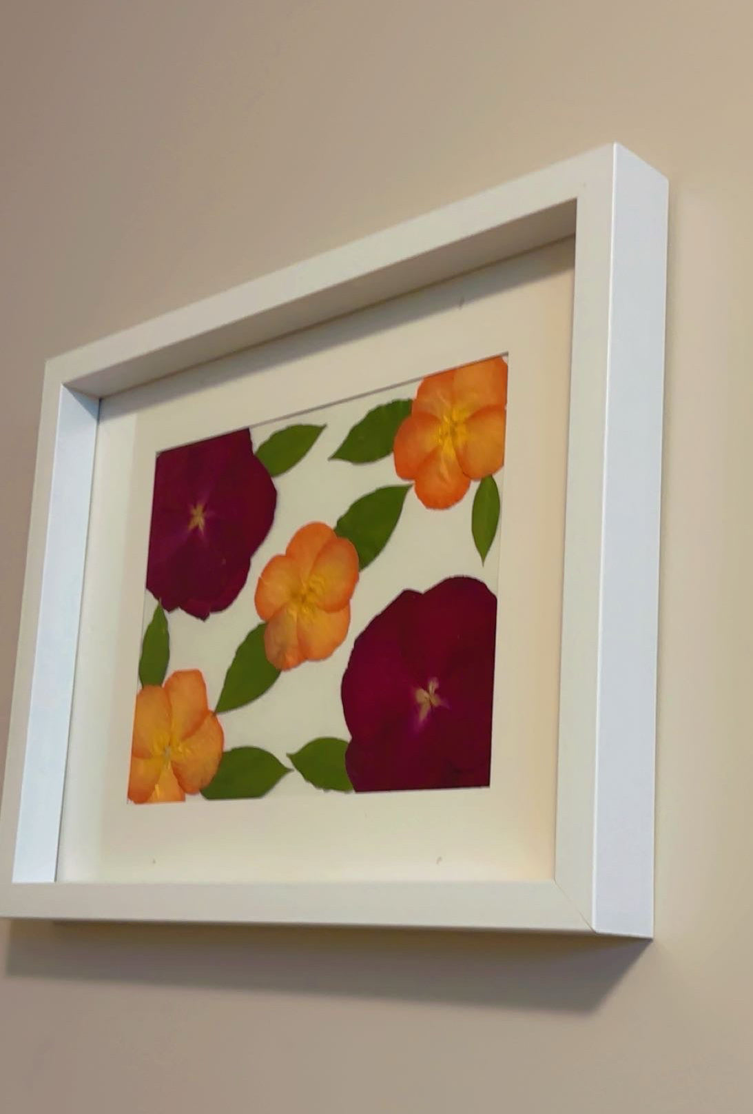 Pressed Floral Frame Keepsake deposit | Archival Bridal Bouquet Preservation