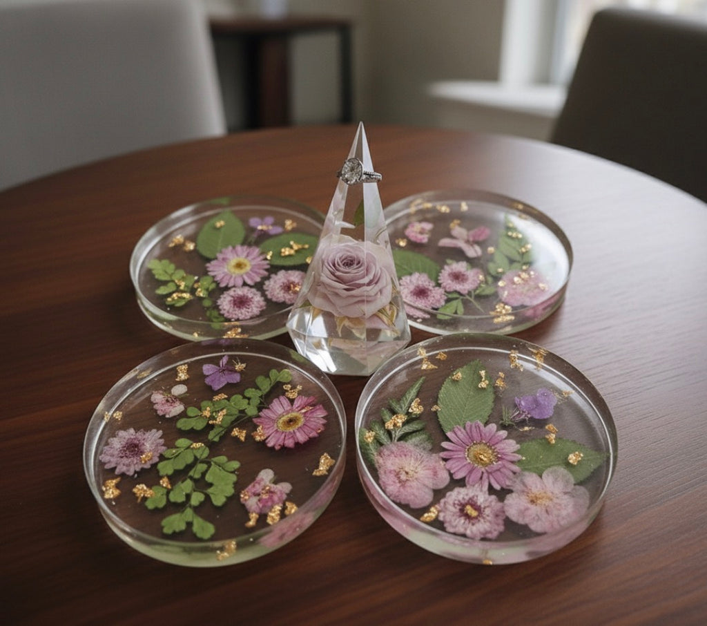 Signature package - Wedding Bouquet Preservation – Custom Resin Bridal Keepsake (Most popular)