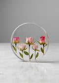 Flower preservation in resin coasters | Handmade floral keepsake