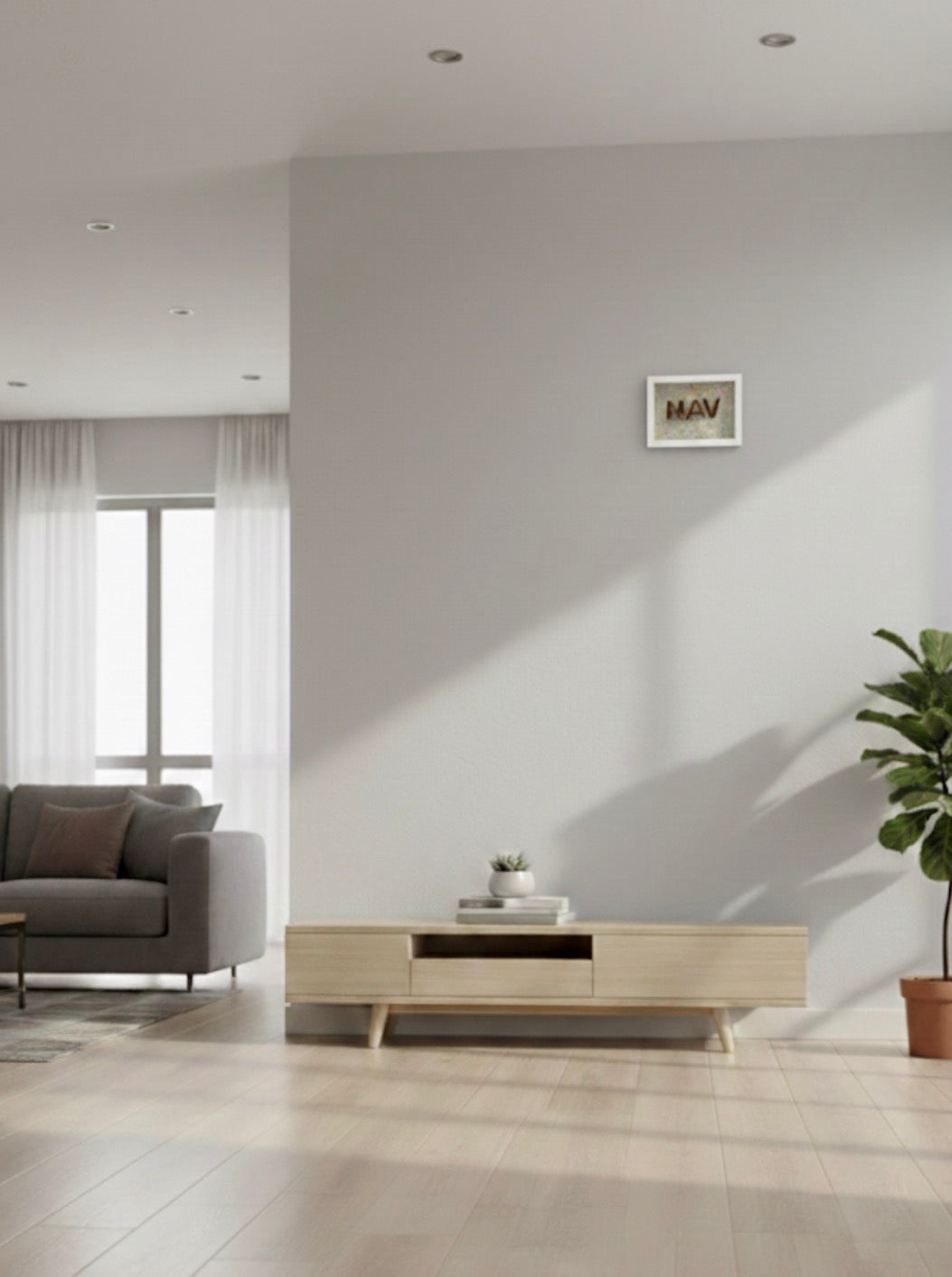 Custom Resin Name Frame