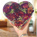 Custom Heart Resin Flower Preservation – Keep Your Special Moments Forever