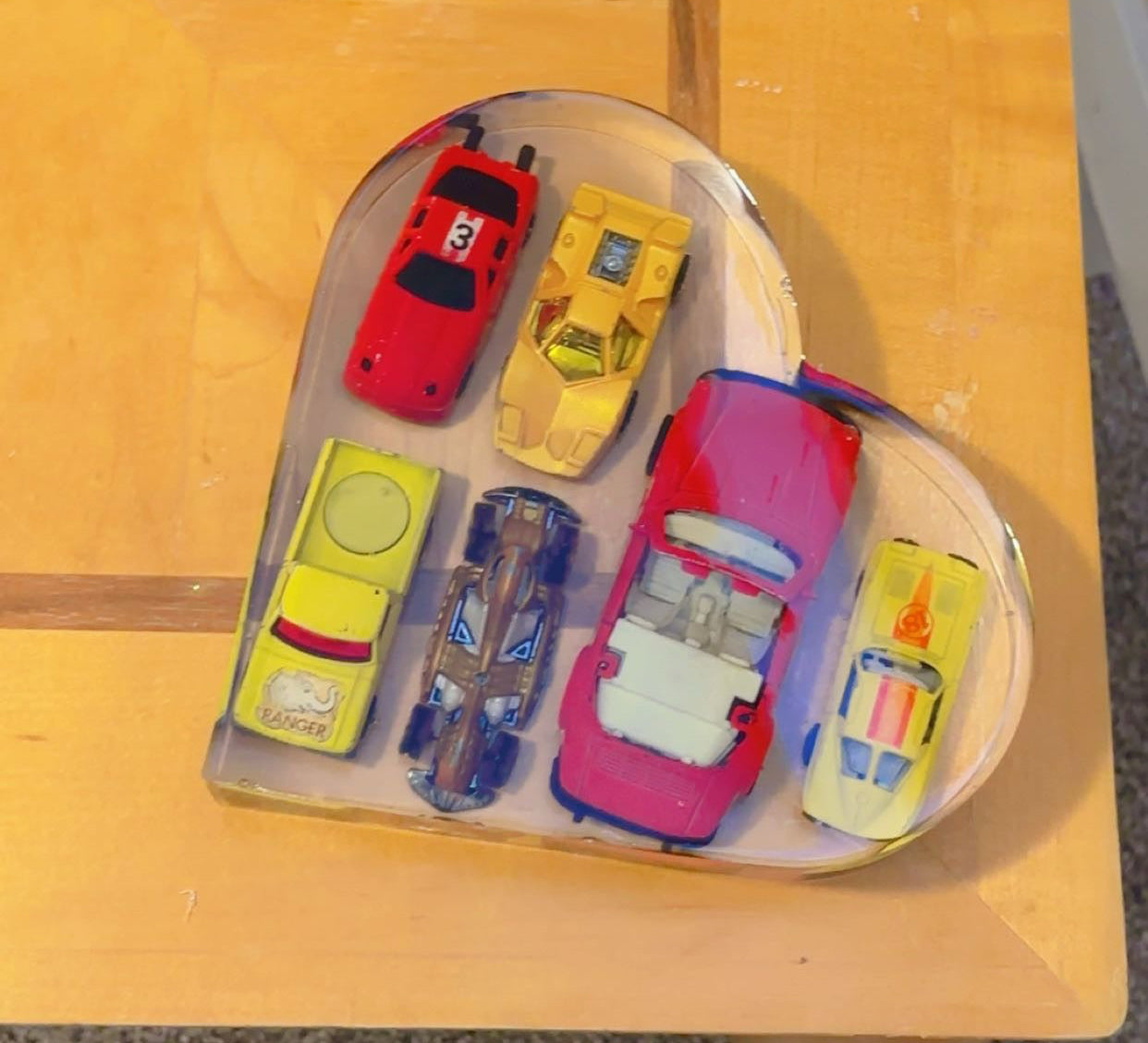 Wedding Flower Preservation Resin – Custom Heart Keepsake