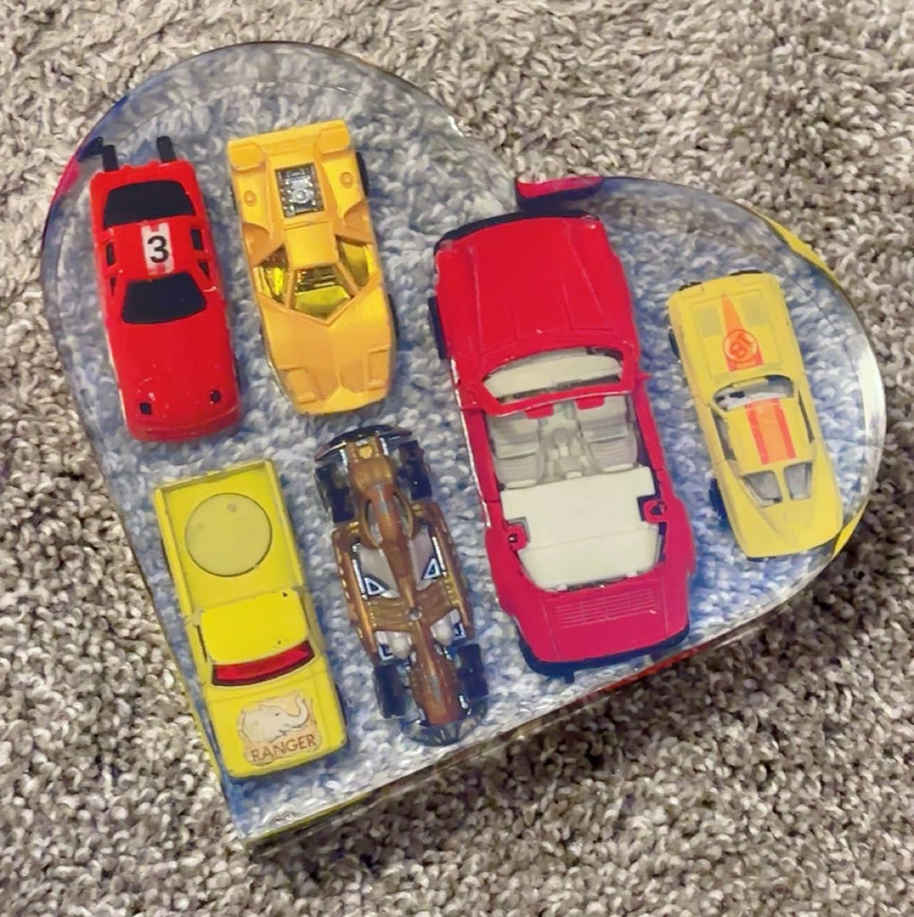 Wedding Flower Preservation Resin – Custom Heart Keepsake