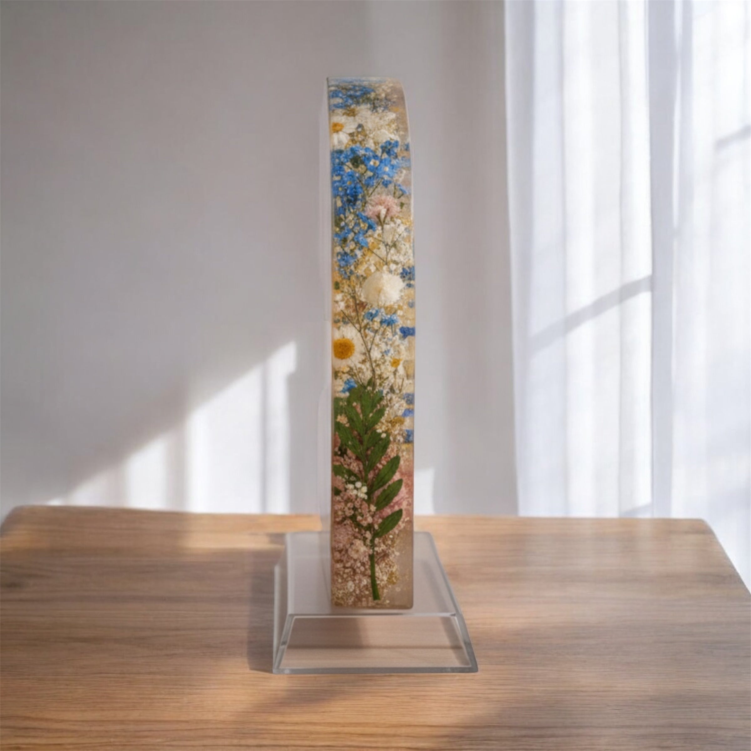 Arch Shape Flower Preservation – Custom Wedding Bouquet Resin Keepsake | Preserve Real Flowers Forever