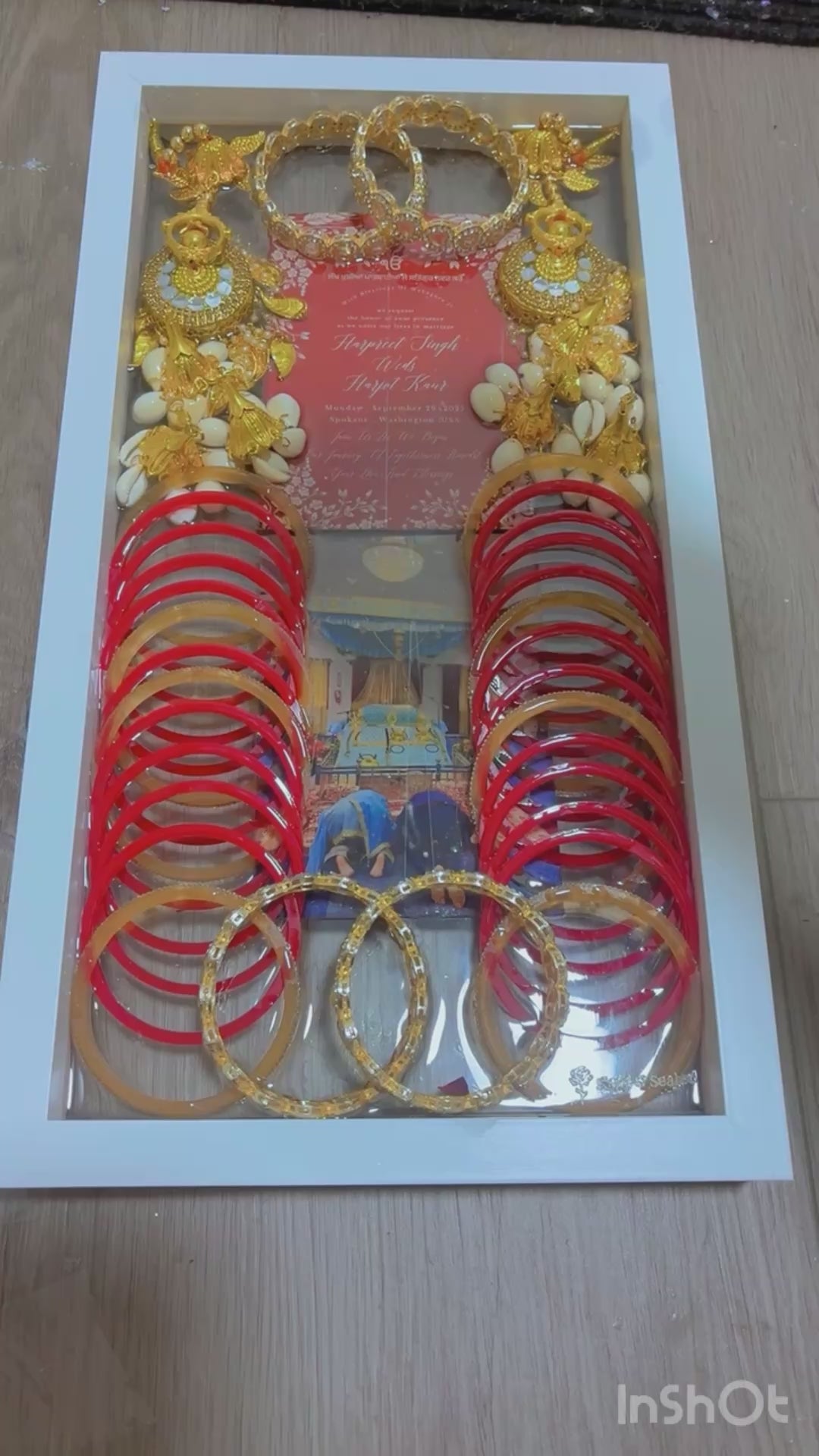 Resin Chooda & Kalire Preservation – Punjabi Bridal Wedding Keepsake